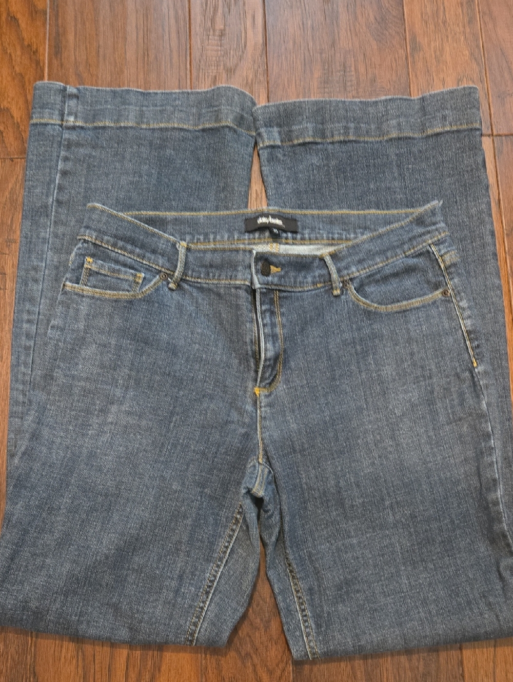 Daisy Fuentes Dark Blue Boot Cut Jeans
